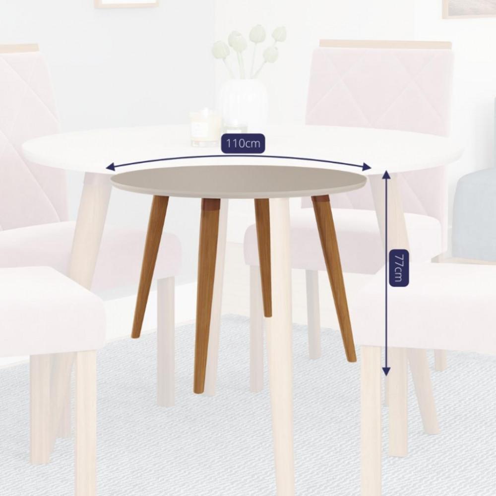 Mesa de Jantar 110cm Dani Cimol - 3