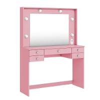 Penteadeira 5 Gavetas com Espelho MSM433 Movelbento - 2