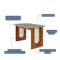 Mesa de Jantar 130cm Valentina Cimol - 2