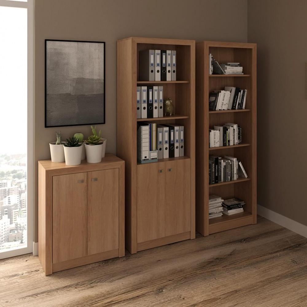 Conjunto para Escritório Balcão Estante e Armário ME41 Tecnomobili - 1