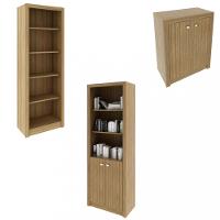 Conjunto para Escritório Balcão Estante e Armário ME41 Tecnomobili - 2