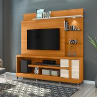 Estante home para TV até 55 Polegadas com Rodizio LED Alan Madetec - 1