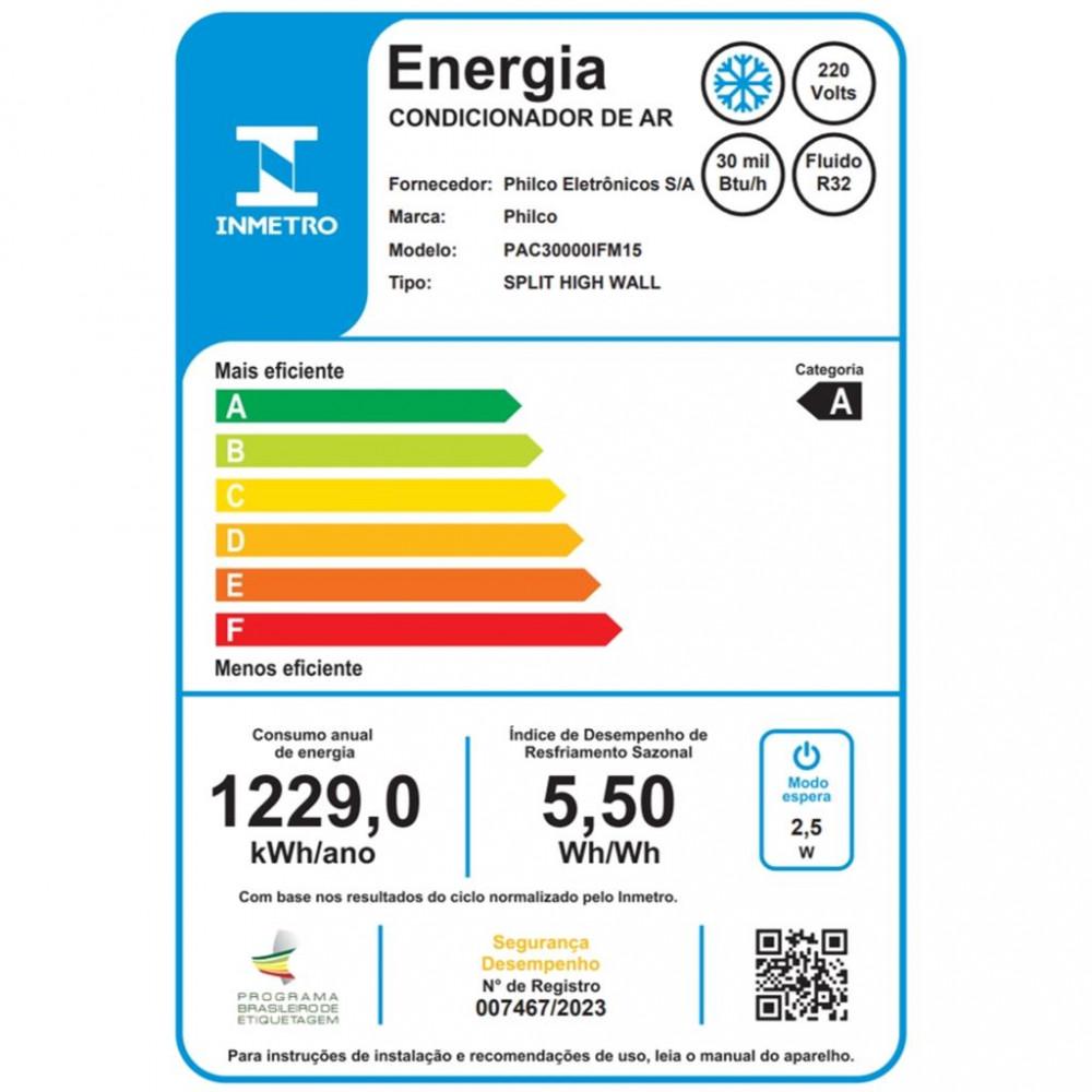 Ar Condicionado Split Philco PAC30000IFM15 30000BTU Eco Inverter Frio - 5