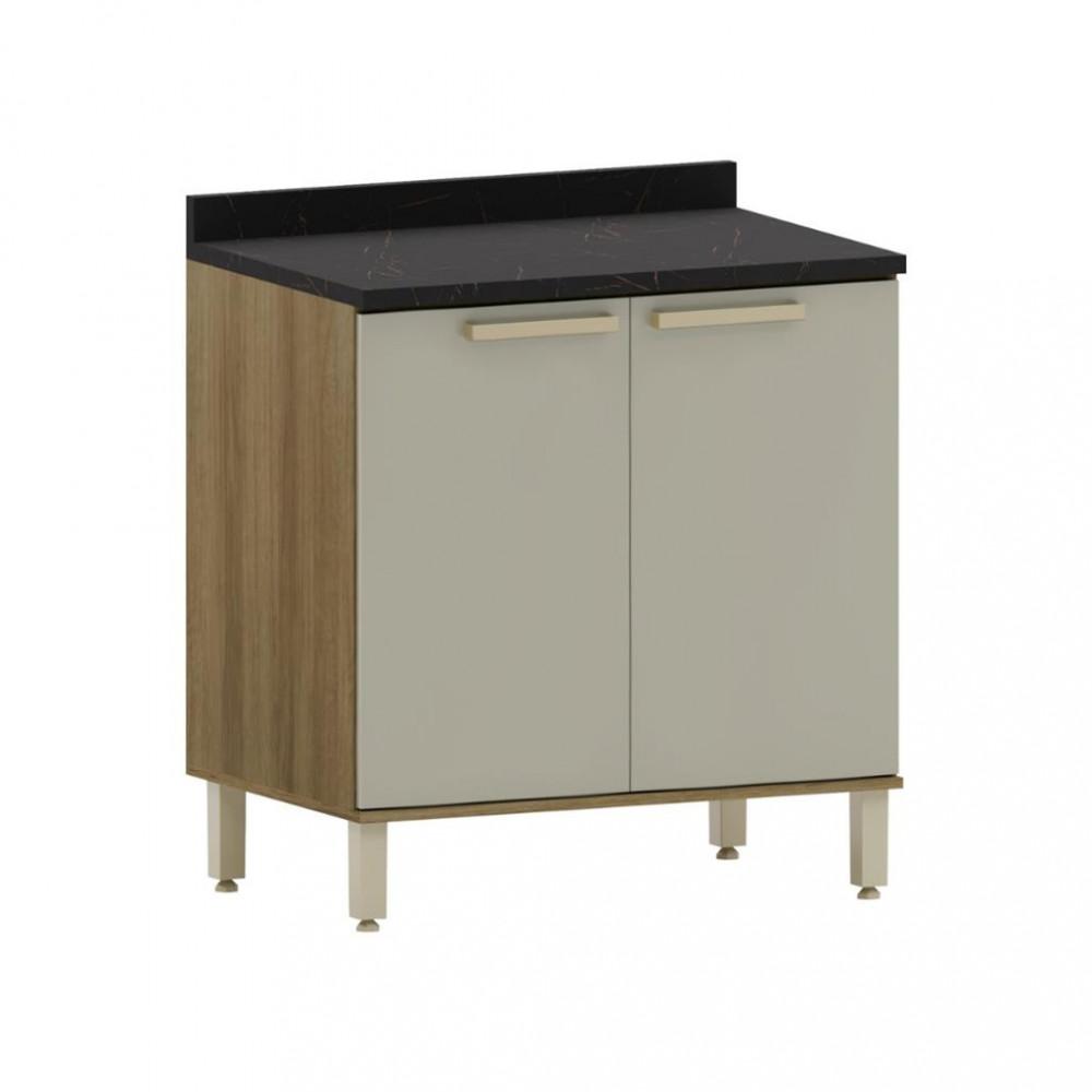 Balcão 2 Portas 80cm Isis Luciane - 1