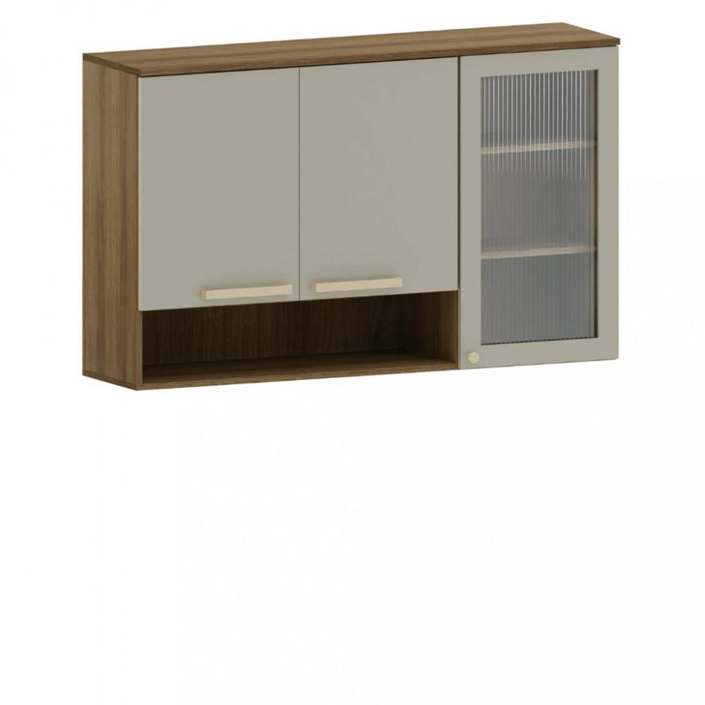 Armário Aéreo 3 Portas 120cm Isis Luciane - 1