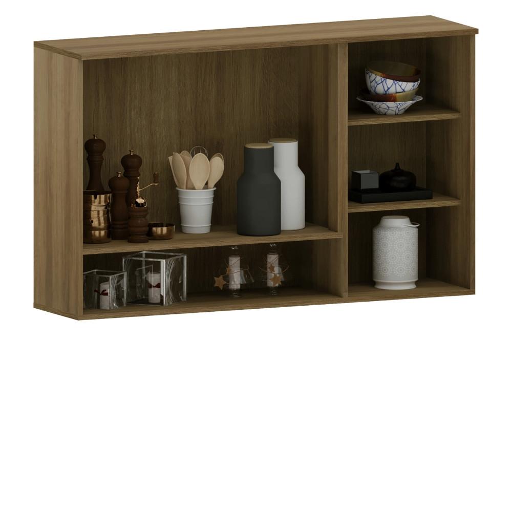 Armario Aereo 3 Portas 120cm Nicho Isis Luciane - 2