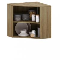 Armário Aéreo Canto Diagonal 2 Portas 74cm Isis Luciane - 2