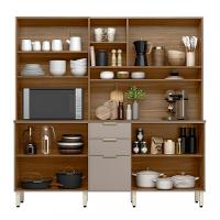 Cozinha Compacta 10 Portas 2 Gavetas Amora Demobile - 3