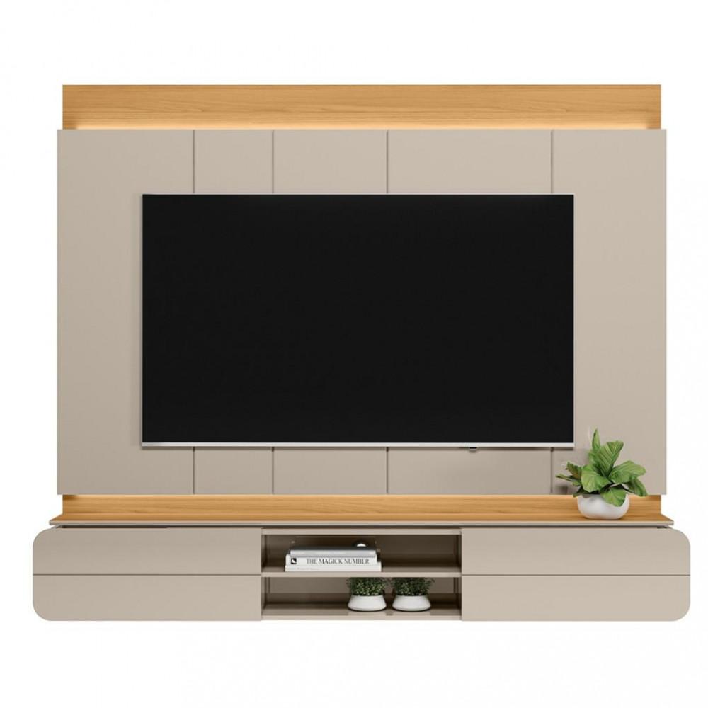 Painel para TV até 75 Polegadas 2 Portas LED Zurique Linea Brasil - 2