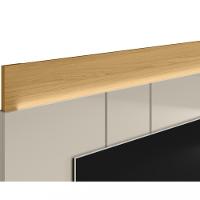 Painel para TV até 75 Polegadas 2 Portas LED Zurique Linea Brasil - 6