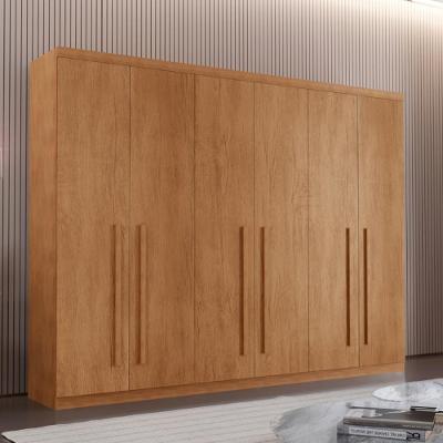 Guarda Roupa Casal 6 Portas 100 MDF Bahia Rufato