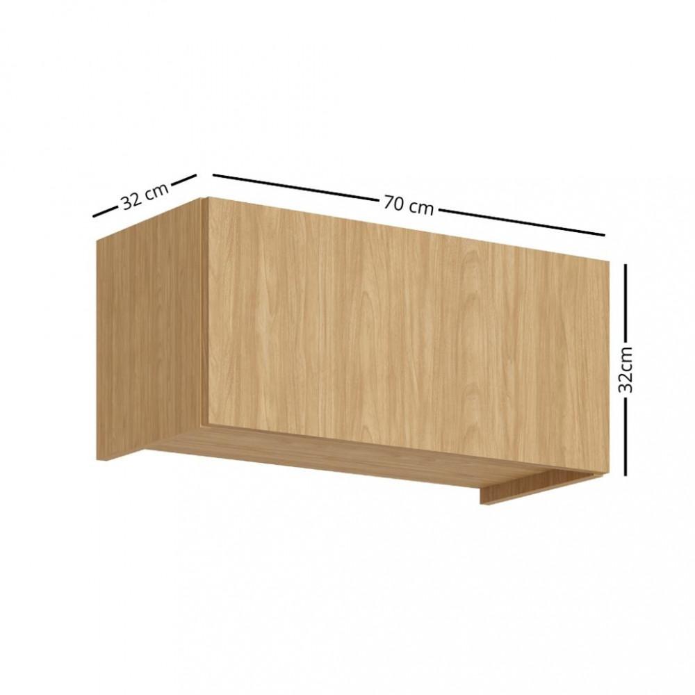 Armário Aéreo 1 Porta Rebeca Movelbento - 2