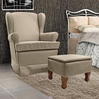 Poltrona de Amamentação Maria Vitoria com Puff Phoenix Baby - 1