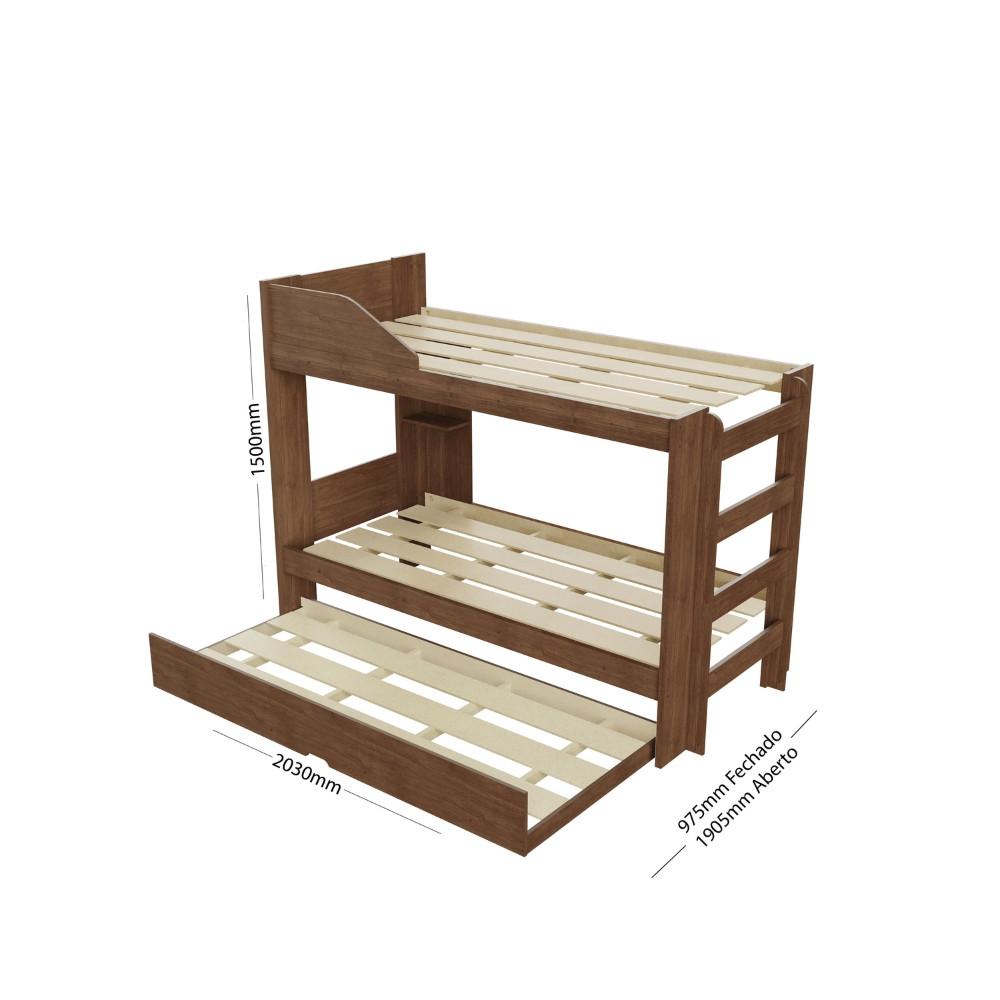 Treliche Indy Com Cama Auxiliar Conquista Móveis - 4