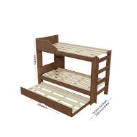 Treliche Indy Com Cama Auxiliar Conquista Móveis