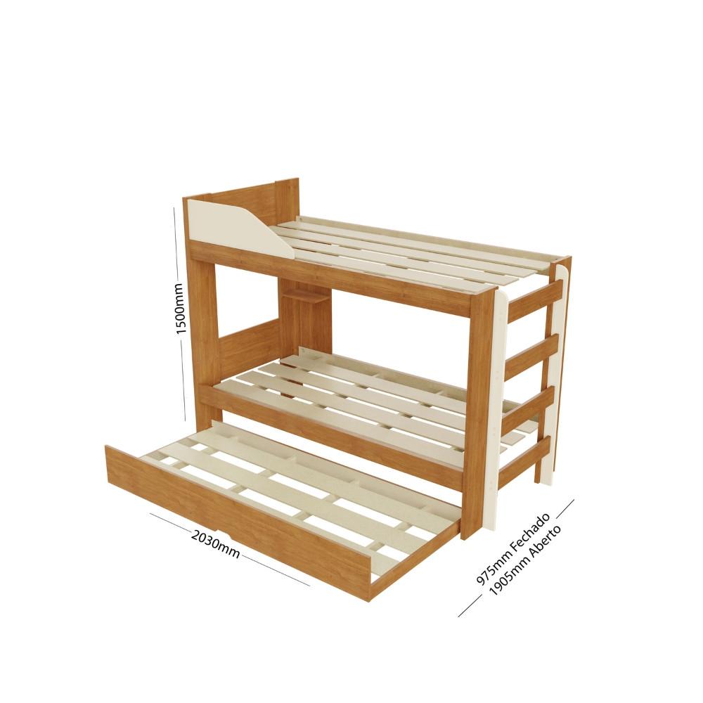 Treliche Indy Com Cama Auxiliar Conquista Móveis - 4