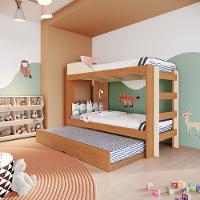 Treliche Indy Com Cama Auxiliar Conquista Móveis - 1