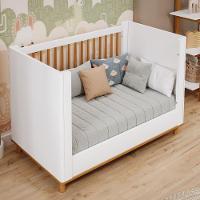 Quarto de Bebê Completo Berço e Cômoda 4 Gavetas 100 MDF Lívia Permobili - 7