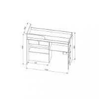 Cama Infantil Alta Multifuncional  Baú Lion Art in Moveis - 4