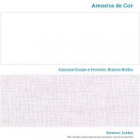 Quarto de Bebê Completo com Berço Mini Cama com capitonê Guarda-Roupa e Cômoda 100 MDF Elô New Móveis Peroba - 6