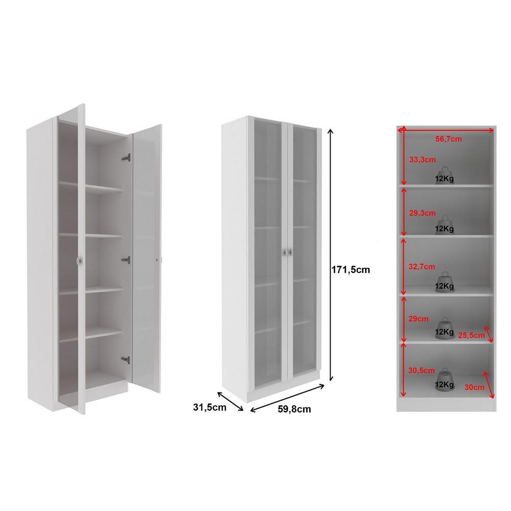 Conjunto para Escritório Estantes ME41 Tecnomobili - 3