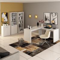 Conjunto para Escritório Armário Balcão Estante e Mesa ME41 Tecnomobili - 1