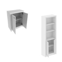 Conjunto para Escritório Armário Balcão Estante e Mesa ME41 Tecnomobili - 3