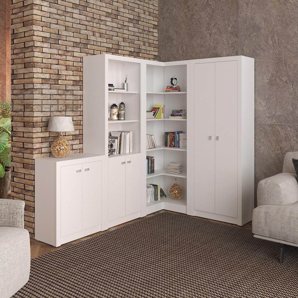 Conjunto de Armários e Balcão para Escritório ME41 Tecnomobili - 1