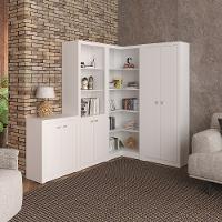 Conjunto de Armários e Balcão para Escritório ME41 Tecnomobili - 1