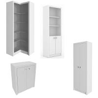 Conjunto de Armários e Balcão para Escritório ME41 Tecnomobili - 2