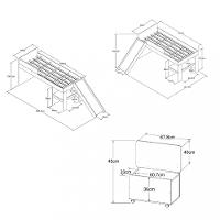Cama Escorregador e Baú Playground Meu Fofinho Art in Moveis - 4