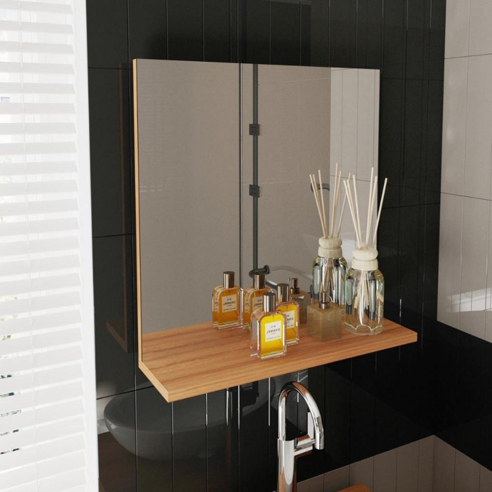 Espelheira Para Banheiro Com Espelho BN3642 Tecno Mobili - 1