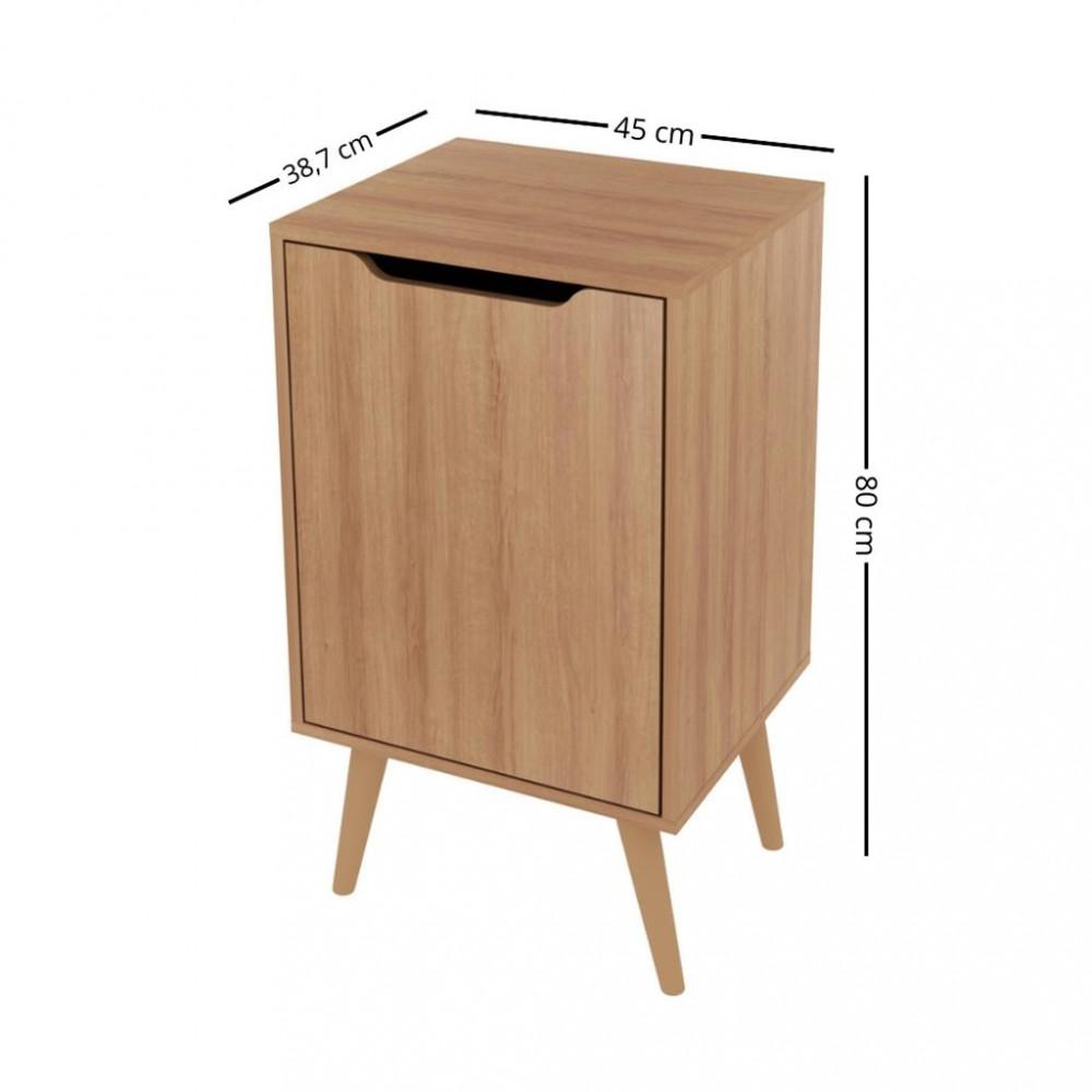 Armário Para Banheiro 1 Portas BN3641 Tecno Mobili - 4