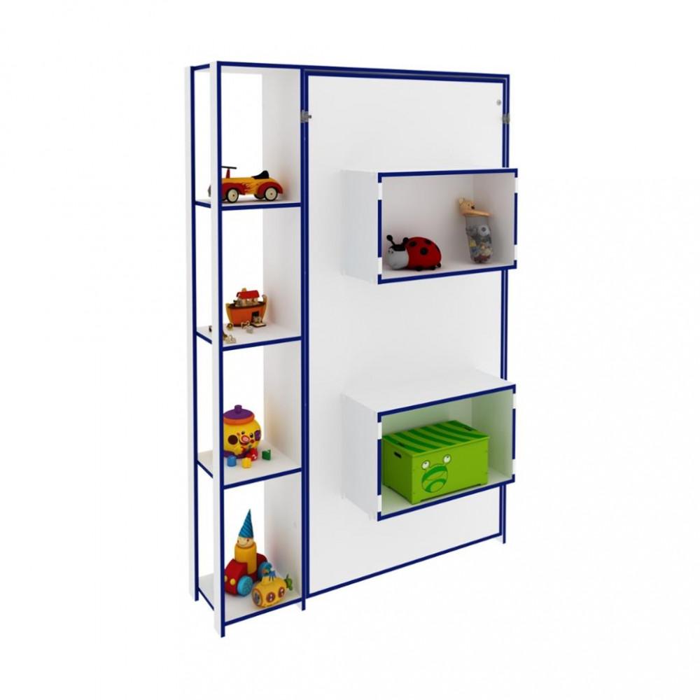 Cama Articulada Infantil 2 Prateleiras 2 Nichos CM8013 Tecno mobili - 3