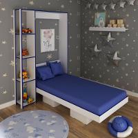 Cama Articulada Infantil 2 Prateleiras 2 Nichos CM8013 Tecno mobili - 1