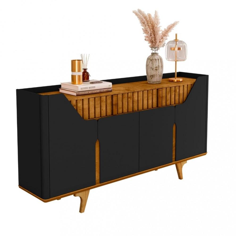 Aparador 4 Portas 2 Gavetas Danúbio Bechara - 2