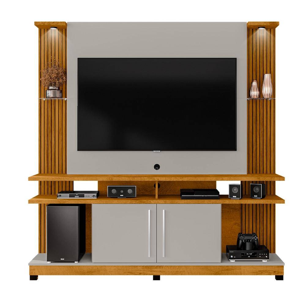 Estante Home para TV até 60 Polegadas LED 2 Portas York Bechara - 2