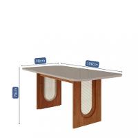Mesa de Jantar 180cm Valentina Cimol - 3