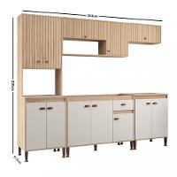 Cozinha Modulada 5 Peças sem Tampo Torino Movelbento - 4