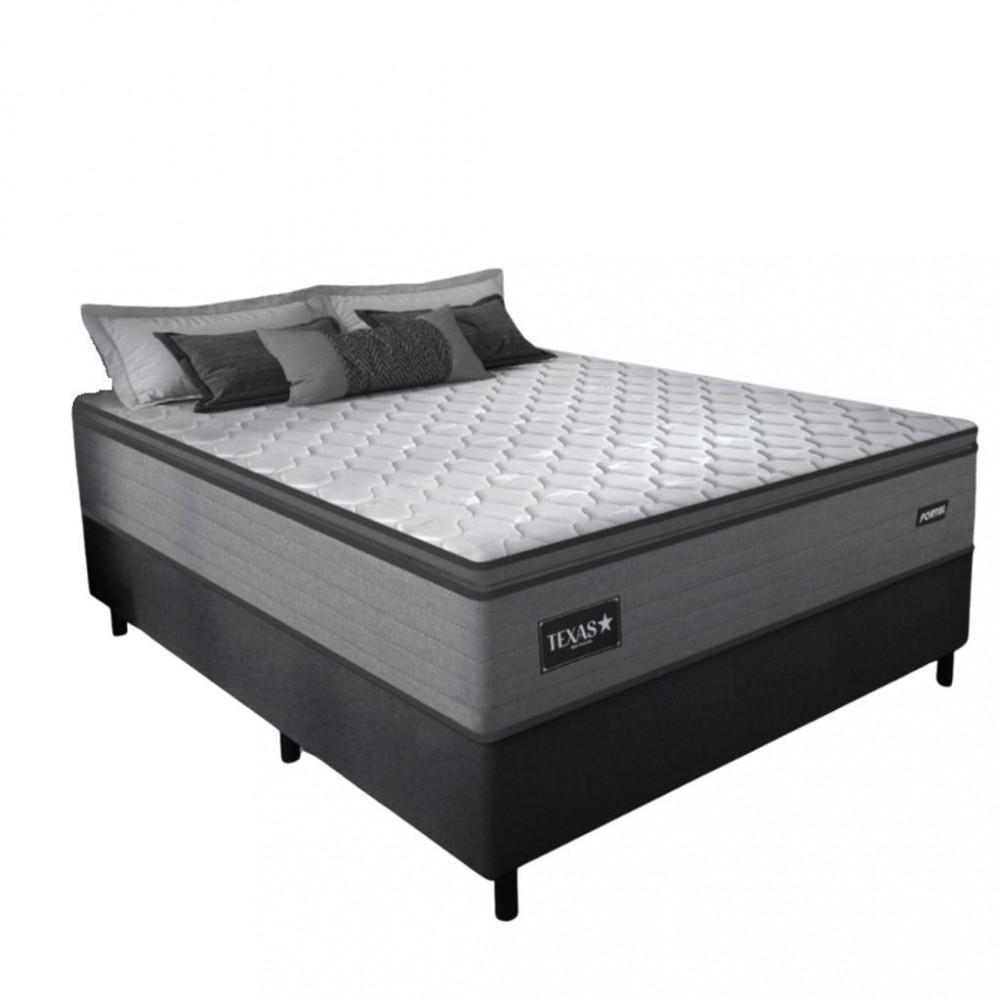 Cama Box Casal 138cm Molas Ensacadas Texas 2CEN Gazin - 2