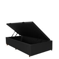 Cama Box Baú Solteiro 88cm Molas Ensacadas D28 Texas Gazin JSW