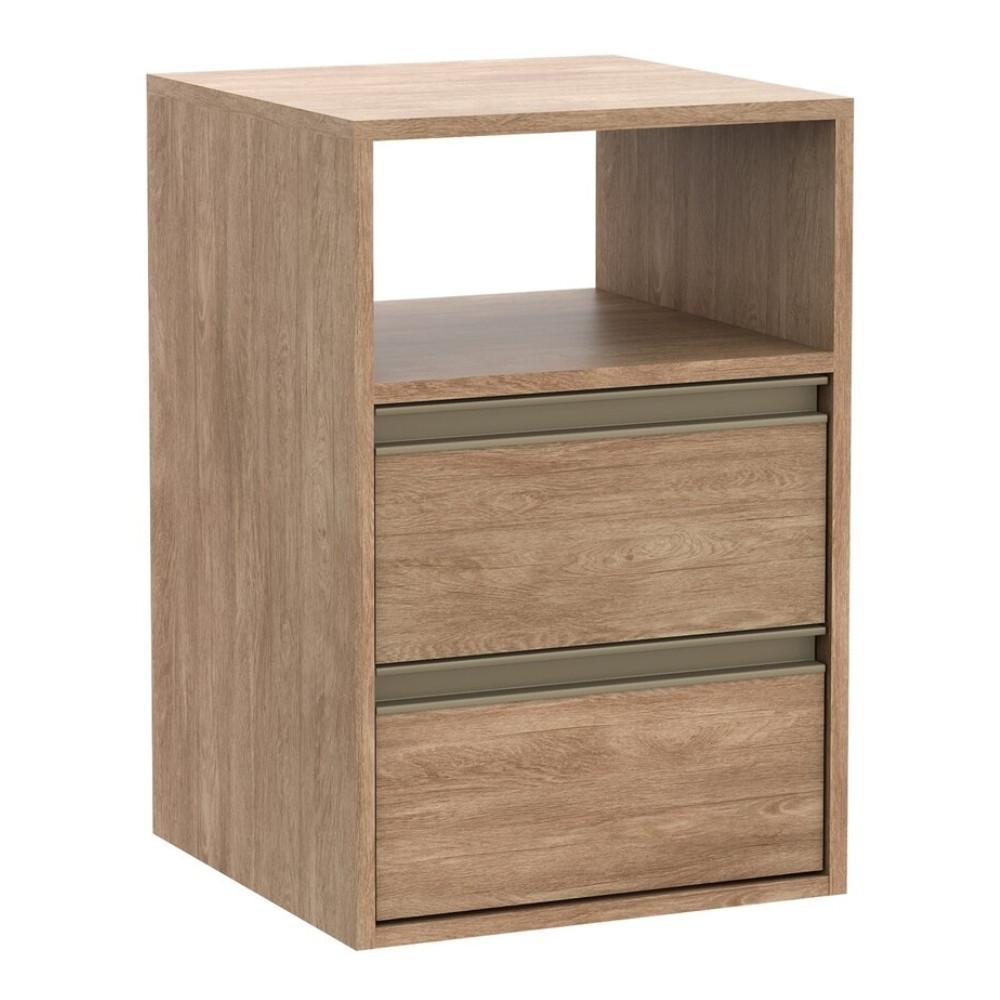 Mesa de Cabeceira 2 Portas 100 MDF Select Belmax - 2