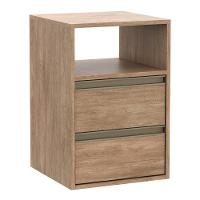 Mesa de Cabeceira 2 Portas 100 MDF Select Belmax - 2