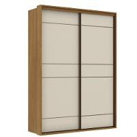 Guarda Roupa Casal 2 Portas de Correr 100 MDF Qualitá Belmax - 2