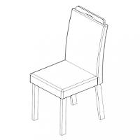 Conjunto 2 Cadeiras Paola Wood Cimol - 4