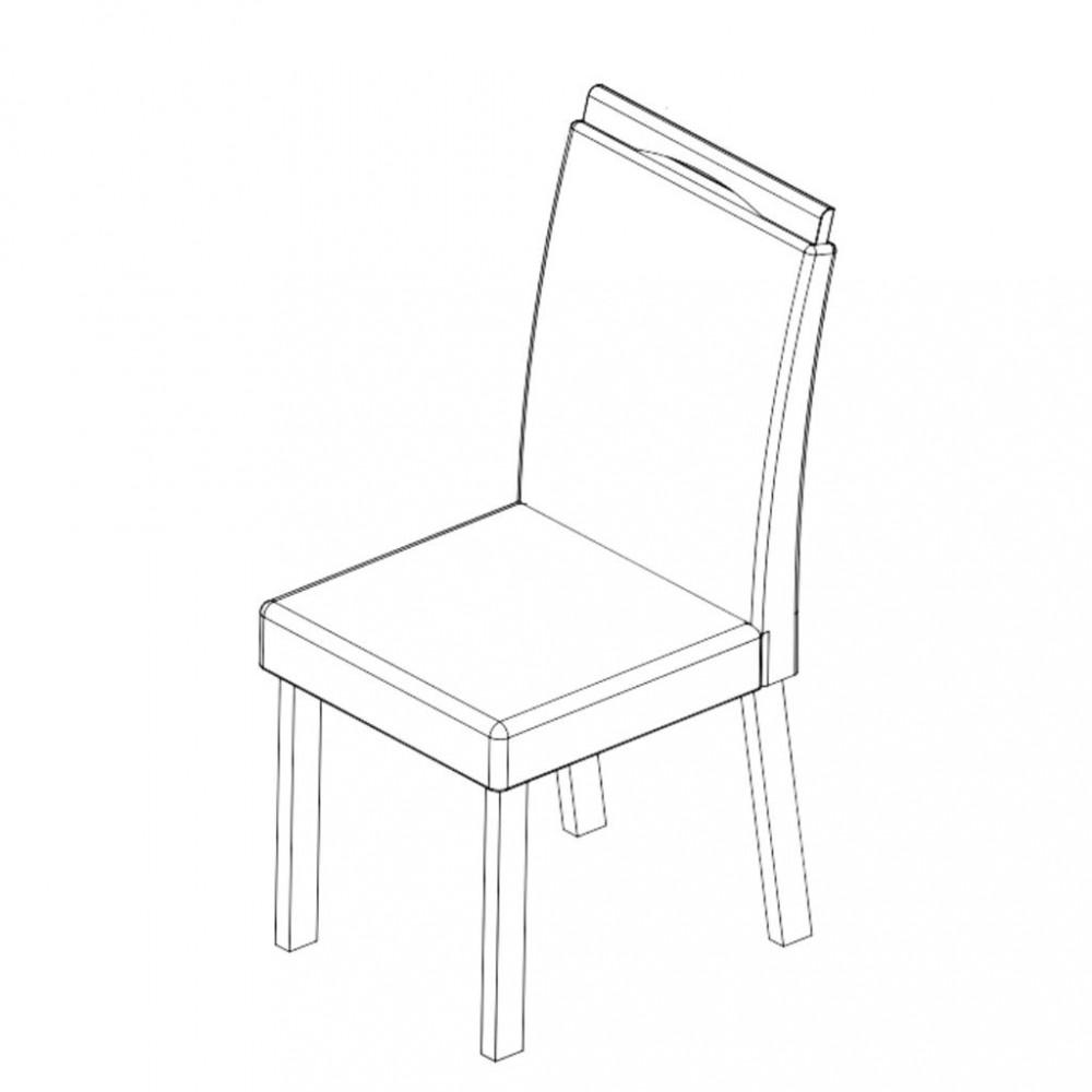 Conjunto 2 Cadeiras Juliana Wood Cimol - 4