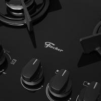 Fogão de Embutir 4 Bocas Fischer Acendimento Automático Gran Cheff - 6