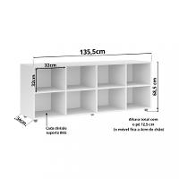 Organizador Infantil 8 Nichos Luna Movelbras - 4