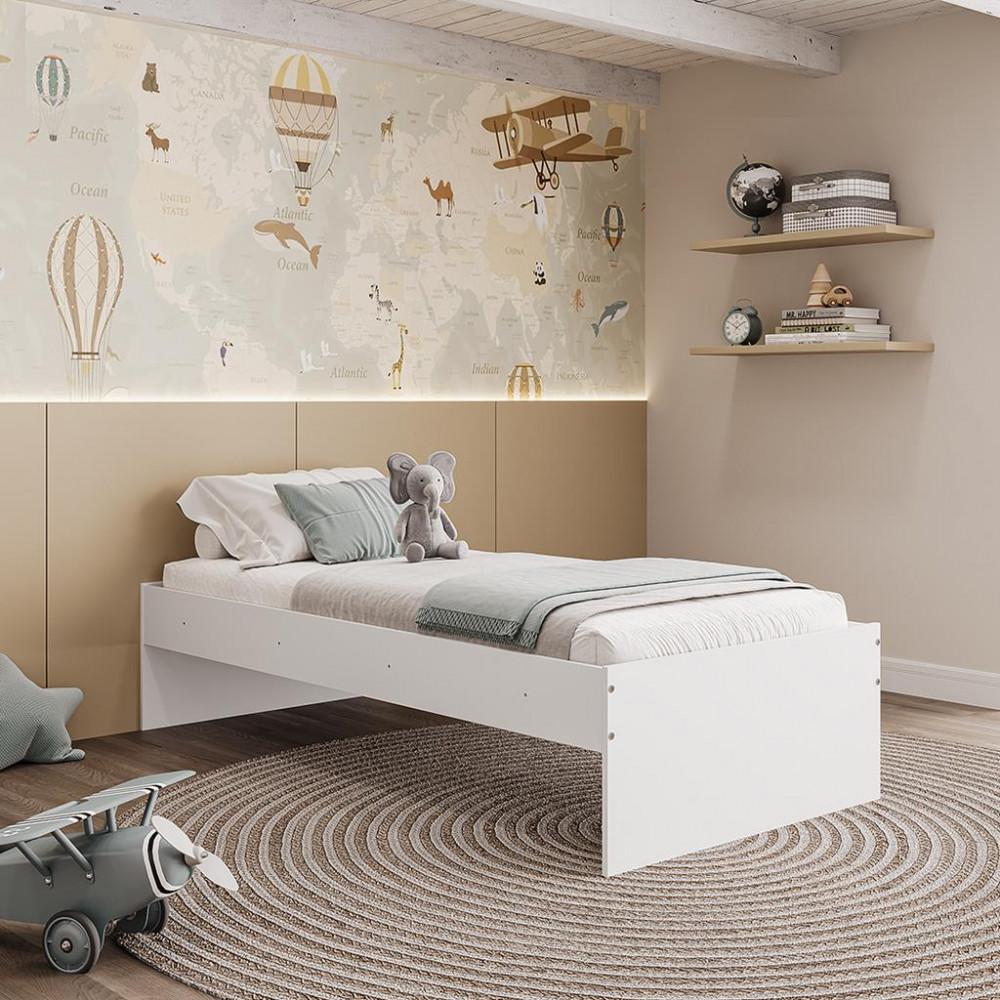 Cama Infantil Solteiro Prisma Movelbras - 1