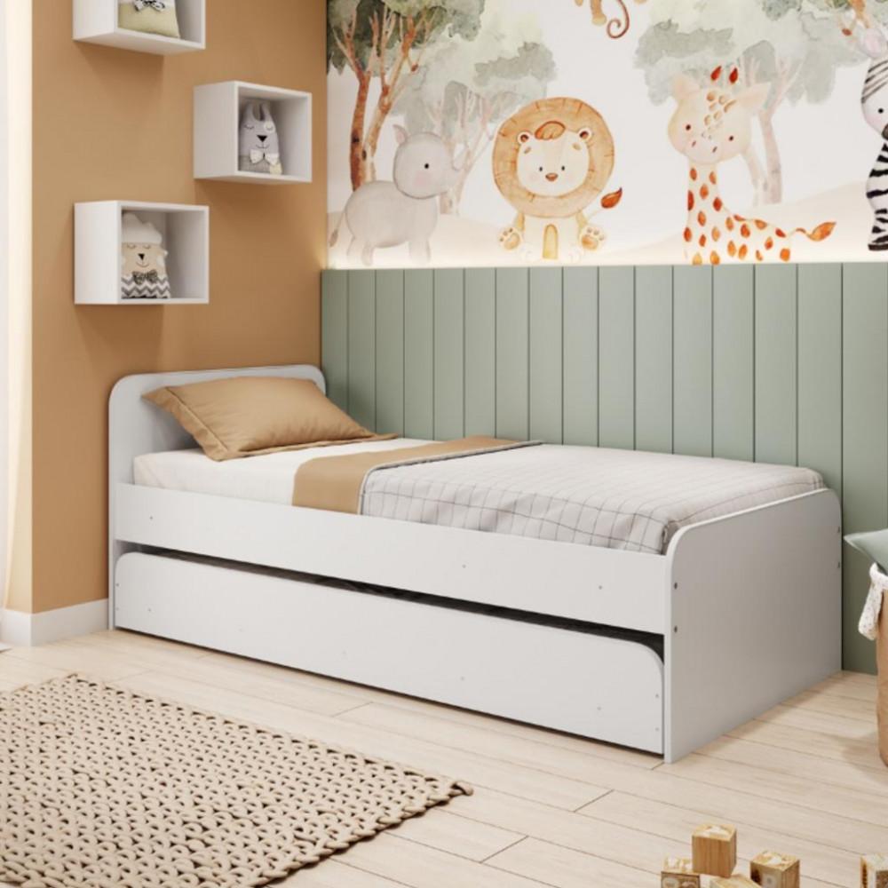 Bicama Infantil Solteiro Caracol Movelbras - 1